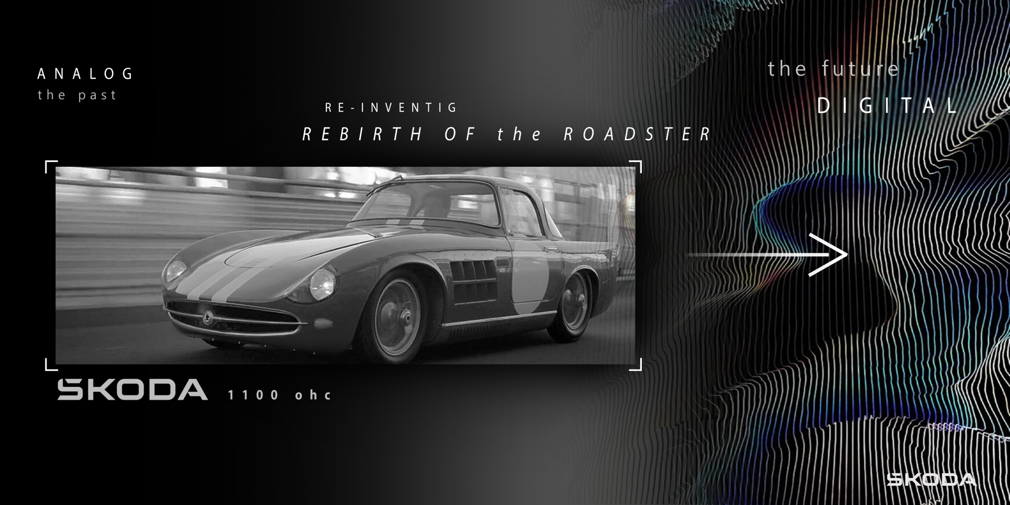 Škoda 1100 OHC — Rebirth of the Roadster, analog to digital